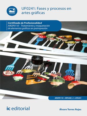 cover image of Fases y procesos en artes gráficas. ARGP0110